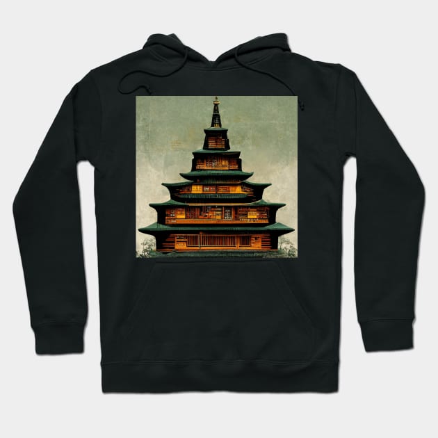 Abode - Fantasy Scapes Hoodie by ArkMinted